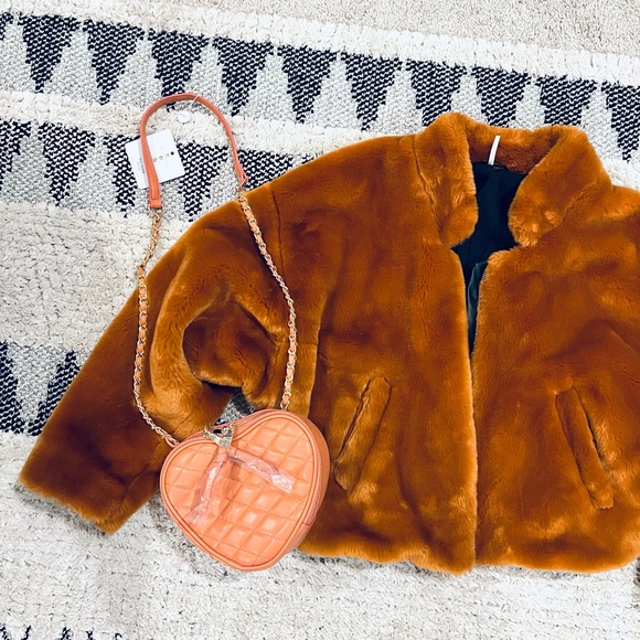 FREE PEOPLE Soft Faux Furry Bomber Jacket - Picture 8 of 12